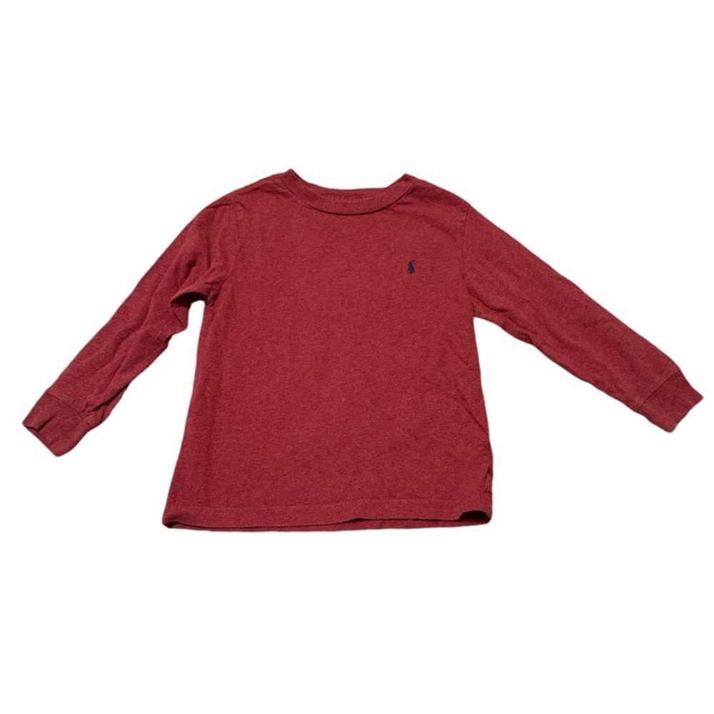 Ralph Lauren Kids Red Long Sleeve Shirt